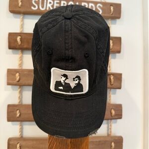 Vintage Blues Brothers Iconic Jake & Elwood‎ Iconic Duo Patch Black Baseball Cap